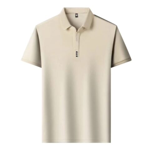 Men’s Breathable Short Sleeve Polo Shirt