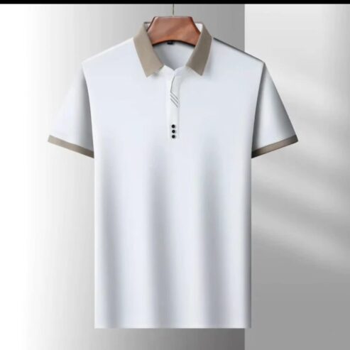 Men’s Breathable Short Sleeve Polo Shirt